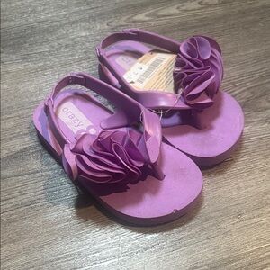Crazy 8 Lilac Kids Flip Flops